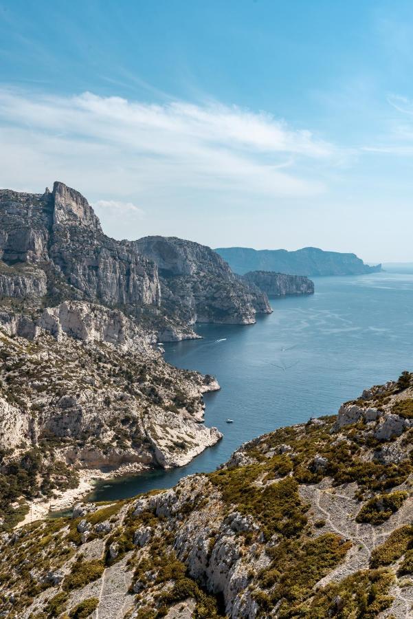 Superbe T2 Dans Villa Entre Calanques Et Colline Марсель Экстерьер фото